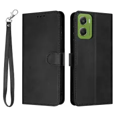 Motorola Moto G06 / G06 Power Fodral L&auml;der Svart