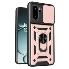 OnePlus 15R Skal CamShield Ring Hybrid Ros&eacute;guld
