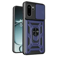 OnePlus 15R Skal CamShield Ring Hybrid Bl&aring;