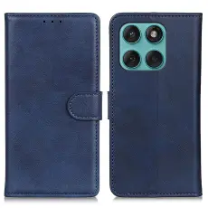 Motorola Edge 60 / 60 Fusion Fodral L&auml;der Bl&aring;