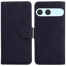 Sony Xperia 10 VII Fodral L&auml;der Svart
