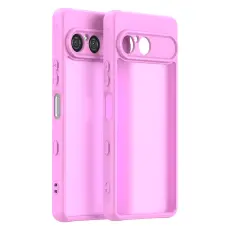 Sony Xperia 10 VII Skal Hybrid Frosted Rosa