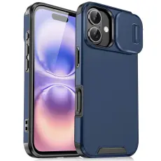 iPhone 17 Skal Hybrid Armor CamCover Bl&aring;