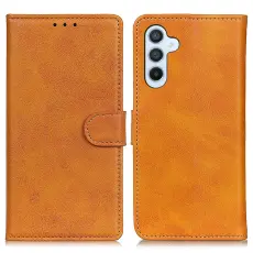 Samsung Galaxy S26 Fodral L&auml;der Brun