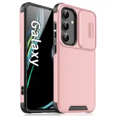 Samsung Galaxy A17 Skal Hybrid Armor CamCover Rosa