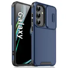 Samsung Galaxy A17 Skal Hybrid Armor CamCover Bl&aring;