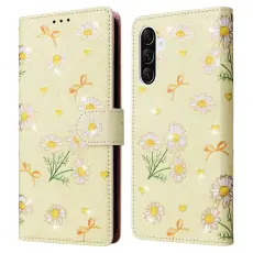 Samsung Galaxy A57 5G Fodral RFID L&auml;der Yellow Daisy