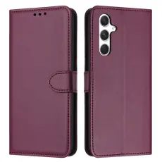 Samsung Galaxy S26 Fodral L&auml;der Lila