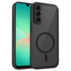 Samsung Galaxy S26 Skal MagSafe Hybrid Transparent / Svart