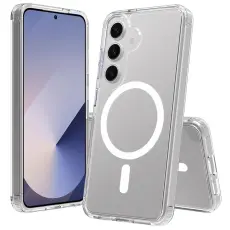 Samsung Galaxy S26 Skal MagSafe Hybrid Transparent