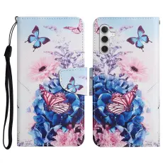 Samsung Galaxy S26 Fodral Med Tryck Fj&auml;rilar / Blommor