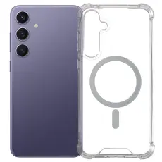 Samsung Galaxy S26 Skal MagSafe Shockproof Hybrid Transparent