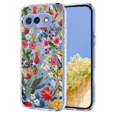 Google Pixel 10a Skal Med Tryck Blommor