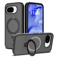 Google Pixel 10a Skal MagSafe Kickstand Hybrid Svart