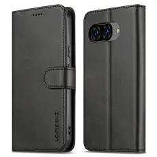 LC.IMEEKE Google Pixel 10a Fodral L&auml;der Svart