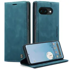 CASEME Google Pixel 10a Fodral Flip Retro L&auml;der Bl&aring;