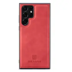 DG.MING Galaxy S26 Ultra Skal L&auml;derbelagt R&ouml;d