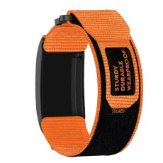 Whoop 5.0 / MG / 4.0 Klockarmband Trail Loop Svart / Orange