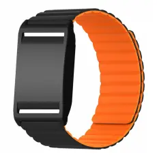 Polar Loop Klockarmband Silikon Magnetisk Loop Svart / Orange