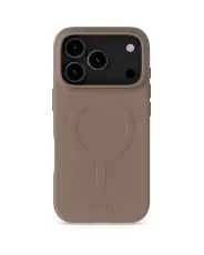 holdit iPhone 17 Pro Mobilskal Soft MagSafe Mocha Brown