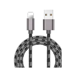 Lightning Laddning Kabel - Grå 1m