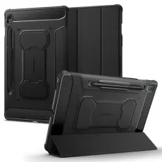 Spigen Galaxy Tab S9 FE Fodral Rugged Armor 'Pro' Svart