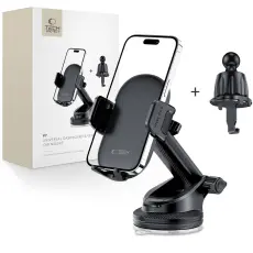Tech-Protect Mobilhållare För Instrumentbräda/Ventil Universal Svart