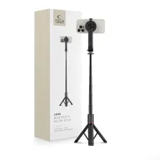 Tech-Protect MagSafe Bluetooth Selfiestick TriPod Svart