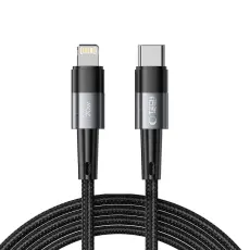 Tech-Protect 2 m 20W/3A PD Lightning - USB-C Kabel UltraBoost Grå