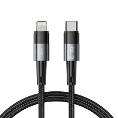Tech-Protect 1 m 20W/3A PD Lightning - USB-C Kabel UltraBoost Grå