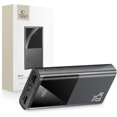 Tech-Protect 20000mAh 22.5W Powerbank Grå