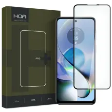 HOFI Motorola Moto G54 5G Skärmskydd Pro+ Härdat Glas Svart