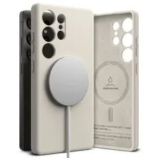 Ringke Galaxy S25 Ultra Skal MagSafe Silicone Stone