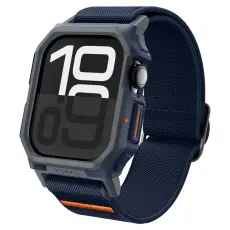 Spigen Apple Watch 11/10 (46 mm) Skal/Armband Lite Fit 'Pro' Navy Blue