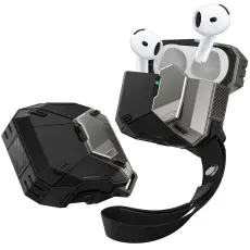 Supcase AirPods 4 Skal Matrix Svart