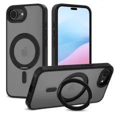 Tech-Protect iPhone 16e Skal MagSafe MagRing Matt Svart