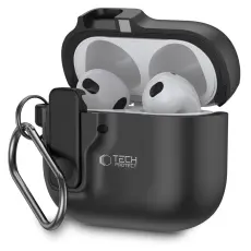 Tech-Protect AirPods 4 Skal Slim Hook Svart