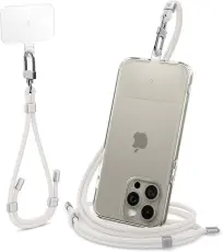 Spigen Mobilsnöre / Handledsrem Strap Set Pearl White