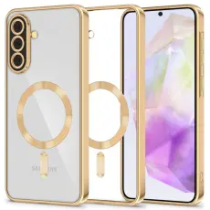 Tech-Protect Galaxy A36 5G Skal MagSafe MagFlex Shiny Gold