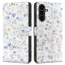 Tech-Protect Galaxy A56 5G Fodral Läder Spring Flowers