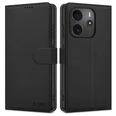 Tech-Protect Xiaomi Redmi Note 14 4G Fodral Läder Svart