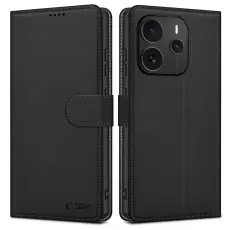 Tech-Protect Xiaomi Redmi Note 14 5G Fodral Läder Svart