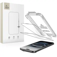 Tech-Protect iPhone Air 2-PACK Skärmskydd Quick Set+ Svart