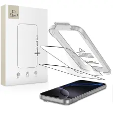 Tech-Protect iPhone 17 Pro 2-PACK Sk&auml;rmskydd Quick Set+ Svart