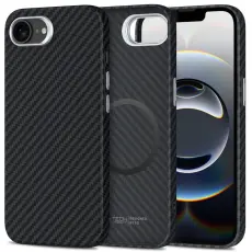 Tech-Protect iPhone 16e Skal MagSafe ION Carbon Svart