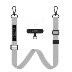 Tech-Protect Mobilh&aring;llare Cross Body Crayon Grey