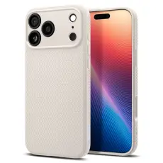 Spigen iPhone 17 Pro Skal Liquid Air Natural Titanium
