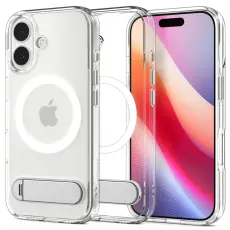 Spigen iPhone 17 Skal MagSafe Ultra Hybrid 'S' Transparent/Vit