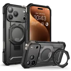 Supcase iPhone 17 Pro Skal MagSafe Unicorn Beetle Grip Svart