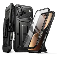 Supcase iPhone 17 Pro Skal Unicorn Beetle Pro Svart